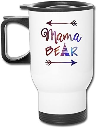 Mama Bear Galaxy With Handle Cup Coffee Thermos