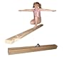 8ft Tan Suede Folding Beam