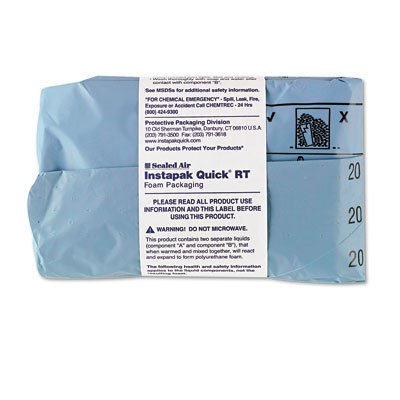 Sealed Air Instapak Quick RT Packaging Bags, 18 x 18, 36 Bags per Carton