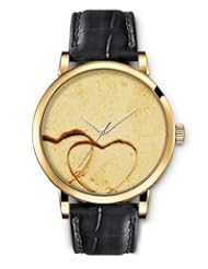 SPRAWL Aanalog Fashion Series Gold Ladies Watches of Genuine Black Leather Strap,Unique Wrist Watch for Women Girls Designed with Love