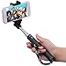 Mpow iSnap X One-piece U-Shape Self-portrait Extendable Selfie Stick with built-in Bluetooth Remote Shutter