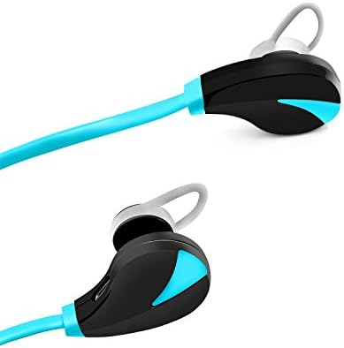 SUMDY Bluetooth V4.1 Headset with Mic Wireless Stereo headphone In-ear for Gym,Sports&amp;Excercise,Workout &amp; Running,for Iphone Andriod Blue