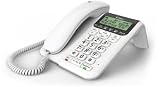 picture of BT Décor 2500 Corded Telephone with Answer Machine - White