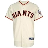 MLB Majestic San Francisco Giants 2010 World Series Champions Jersey-Natural (XXXX-Large)