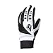 Features:Durable grip palmBrushed tricot fixed liningErgonomically curved fingersSilicon printed palmVelcro wrist clinchSuede nose wipe panelWaterproof and durable insertMaterial: nylon, neoprene