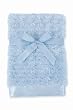 Bearington Baby Blue Swirly Snuggle Blanket