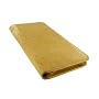 Cowhide Leather Zipper Travel Wallet Credit Card Passport Boarding Pass Ticket