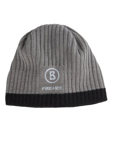 BOGNER FIRE + ICE Herren M&uuml;tze HELM, black-red, L