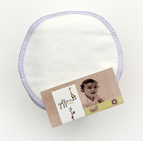 Geffen Baby Hemp Fleece Reusable Nursing/Breastfeeding Pads (3 Pair)