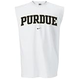 Nike Purdue Boilermakers White College Classic Sleeveless T-shirt