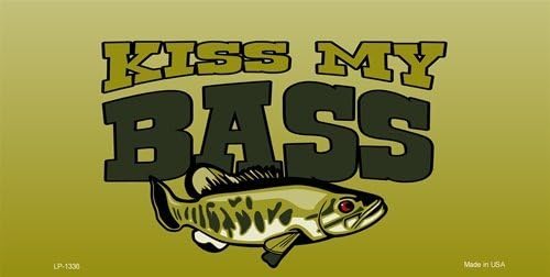 LP-1336 Kiss My Bass Fishing Novelty Vanity eUSRpIHT4L Metal License Plate lRbhPPj9KN Tag Sign licence lisence license plate metal car sign yutio67 ghj90 6" x 12" standard automotive aluminum metal novelty license we7oZh plate with 4 holes for easy mounting. Use this novelty license plate to personalize the front of dKFXTR4QhP your vehicle or embellish with ribbon or string and instantly turn it into a sign.