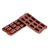 Silikomart 12-Cup Easy Robochoc Silicone Chocolate Mold