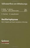 SuBwasserflora von Mitteleuropa, Bd. 02 5: Bacillariophyceae: Teil 5: English and French translation of the keys (German and French Edition)