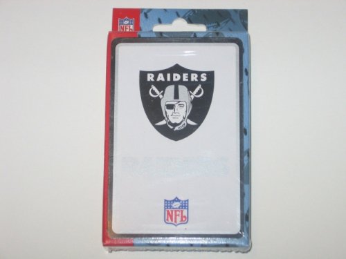 OAKLAND RAIDERS Logo Deck Of Playing Cards 52 Cards Plus Two Jokers