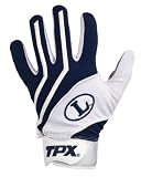 Louisville Slugger TPX Youth Freestyle 1.0 Batting Glove (Small, Navy)