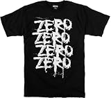 Zero Blood Repeat Skateboard T-Shirt [X-Large] Black/White
