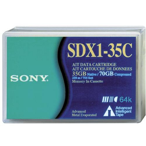 Sony SDX135C 35/91 GB AIT-1 8MM 230M Tape Cartridge