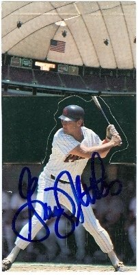Graig Nettles Autographed/Hand Signed MLB Baseball Card (San Diego Padres) 1985 Donruss Pop Ups