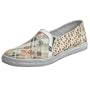 Keds Women's Champion Cabana Slip On,Green/Coral,9.5 M US