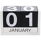 Design Ideas Three Six Five Calendar, Black