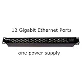 WS-GPOE-12-48v120w gigabit 12 Port Power over Ethernet Injector passive POE for 802.3af devices