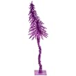 4' Pre-Lit Fantasy Purple Tree