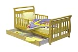 Dream On Me Toddler Bed with Storage Drawer Natural 414lFNQrw3L. SL160 Dream On Me Toddler Bed with Storage Drawer Natural