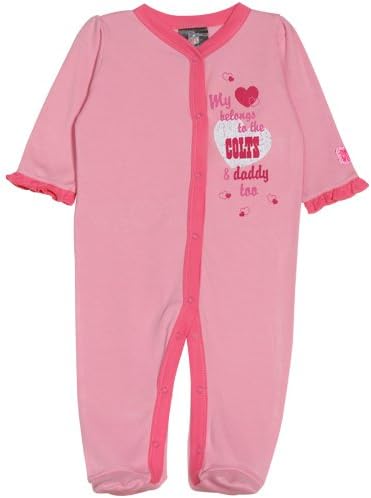 NFL Indianapolis Colt Sleep-N-Play Infant Bodysuit, 0-3 Months