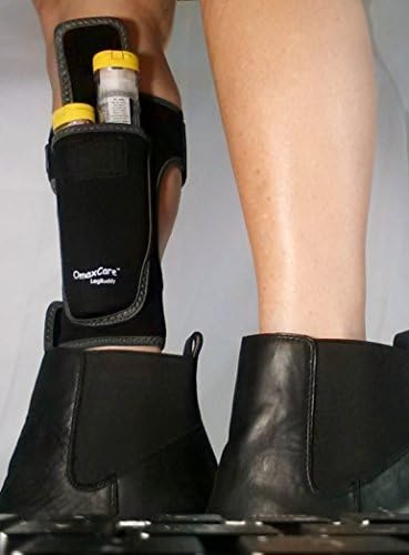 Epipen or Auvi-q Insulated Fire Retardant Holster Size S-m "Techno Black"