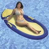 Wasserliege Aqua Relax Luftmatratze Floater 13219 Blau / gelb