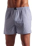 Nautica Mens Woven Breakwater Stripe Boxer