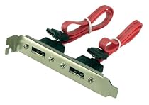 LogiLink CS0006 S-ATA zu eSATA Adapter mit Slotblech 2-fach