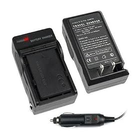 Home Travel Charger with Car Adapter for Kodak Digital Cameras & Camcorders by DekCell
