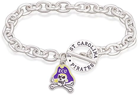 NCAA East Carolina Pirates Womens 30100 , Silver,One Size