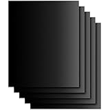 LauKingdom Non-Stick BBQ Grill Mat - Set of 5 Mats- Perfect for Baking on Gas, Charcoal and Electric Grills - Reusable, Durable, Heat Resistant Barbecue Sheets For Grilling Meat, Veggies, Seafood