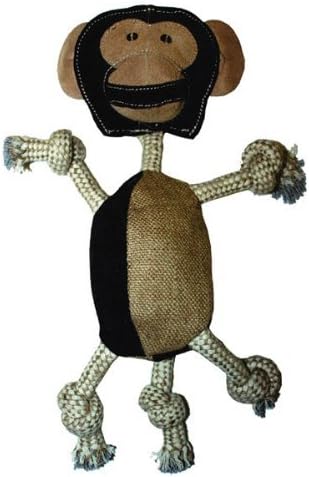 Aussie Naturals Wiggly Family of Animals - Dog Toy Large - Monkey