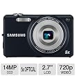 Samsung EC-ST65 Digital Camera with 14 MP and 5x Optical Zoom (Indigo Blue)