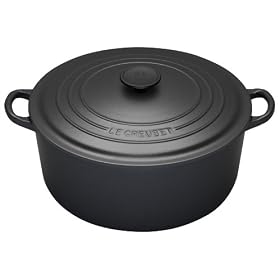 Le Creuset Cast Iron Round Casserole, Granite, 28 cm