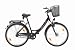 Texo Damen City Fahrrad 28" Alu 7-Gang SRAM Rücktrittbremsnabe, gefedert mit Nabendynamo und Korb