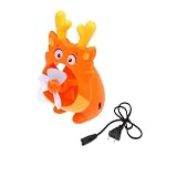 Cute Funny Chinese Dragon Portable Fan Desk Table Car Travel