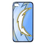 san diego chargers iphone case for iphone 4 and 4s black