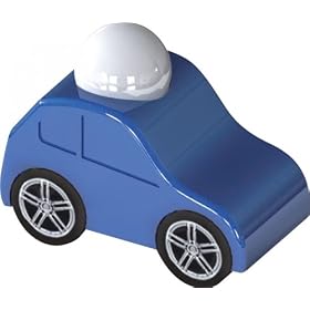 Helly-Veilleuse Nomade a LED Automatique Rechargeable - Securite Enfant - Voiture Bleue