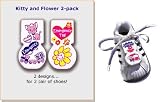 KidsTagz II Child Id Tag - Emergency Shoe ID Tags for Girls