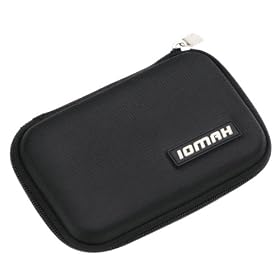 Bipra Black EVA Hard Case Bag for Western Digital My Passport Essential & Essential SE 160GB/250GB/320GB/500GB/750GB/1TB Portable External USB Hard Drive