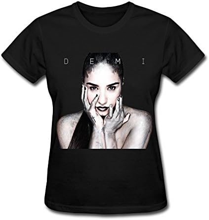 HANJ Demi Lovato Tour 2016 T Shirt For Women Black M