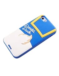 Wireless: Yuersal 3D Lovely Disney Series Style Soft Silicone Cover Case Compatible for Apple iPhone5 5s( Blue with White ) - Yuersal