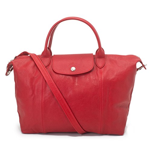 ロンシャン バッグ 1515 737 045 CERISE ル・プリアージュ キュイール [並行輸入品] 画像