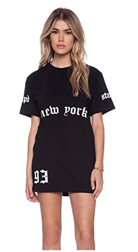 ロングTシャツ 半袖 ワンピース チュニック シンプル 黒 カジュアル アメリカンスタイル レディース 秋物 冬物 可愛いスカーフ付き R469