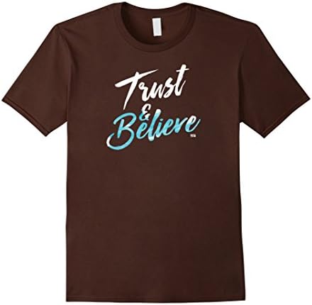 Men's Mens and Womens Inspirational Tee Shirt By Shaun T Large Brown