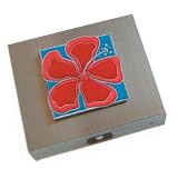Hibiscus Travel Jewelry Case